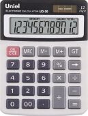 Калькулятор UNIEL UD-30 12разр./Китай