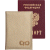Обложка для паспорта "deVENTE. Bow" 10x14см иск кожа 1030488/20/Китай