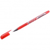 Ручка гелевая BERLINGO G-Line красная 0,5мм, игольчатый стержень CGp_50118/12/Китай