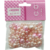 Бусины перламутровые "deVENTE. Pink Dream" пластик 100шт градиент французская сирень 8001206/Китай