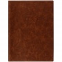 Папка для семейных документов А4 OfficeSpace искусств. кожа, коричневая ОСДА4_48495/Россия