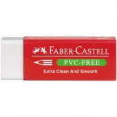 Резинка Faber-Castell PVC-free 63*22*11мм прямоуг картон футляр 189520 /20/Малайзия