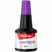 Краска штемпельная Berlingo 30мл фиолетовая KKp_30007/12/Тайланд